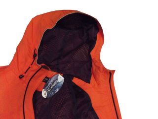 Ocean Pacific Hooded Rain Jacket Mens OP New M L XL XXL Mesh Lined