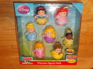 2012 Fisher Price Little People Disney Princess Figure Pack Exclusive