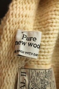 Womens Ivory Donegal Long Cable Wool Irish Fisherman Ireland Sweater