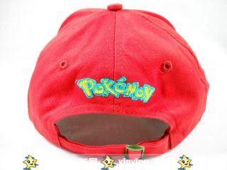 Pokemon Ash Ketchum Costume Cosplay Hat Visor Cap Blue