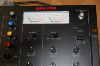 Radio Schack Stereo DJ Sound System Sound Effect Echo Audio SSM 1750