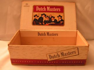 Vintage Dutch Master Cigar Box Belvedere