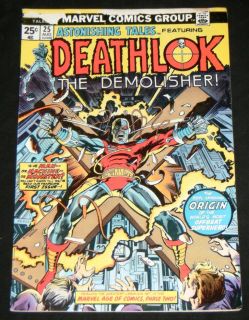Astonishing Tales 25 1st App Deathlok Marvel 1974