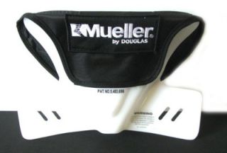  mueller by douglas black football neck collar protection pad shoulder