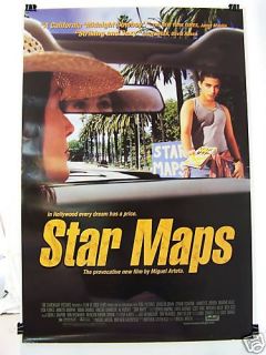 1997 Star Maps Original 27 x 40 Movie Poster Douglas Spain