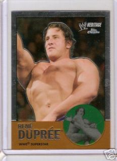 WWE Heritage II Chrome Trading Card Rene Dupree