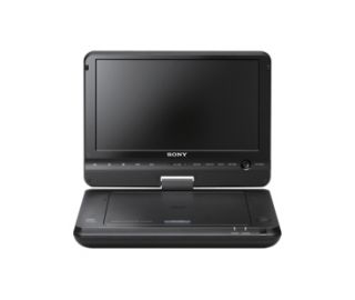 NEW Sony 9 LCD Portable DVD Player w Car Adapter Dolby CD DVD SVCD USB