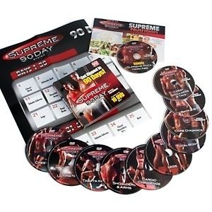 Supreme 90 Day P90X Style Muscle Confusion 10 DVDs