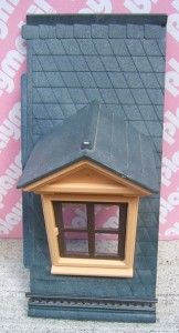  Victorian Doll House Mansion Front or Side Dormer Curtain Fence