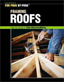 FRAMING Roofs Home Build Gable Hip Dormer Book New