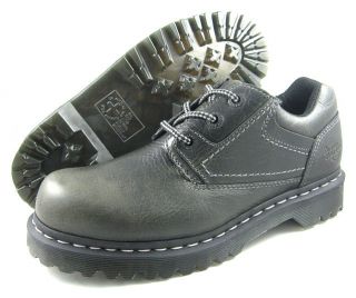 New Dr Martens Mens Felton Black Harvest Oxfords Shoes Boots US 14