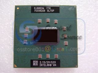 Intel Pentium Dothan M 770 PM770 2 13g SL7SP SL7SL CPU