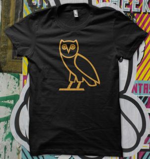 it now drake ovo owl mens t shirt gold print
