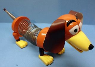 DISNEY PIXAR TOY STORY 3 MOVIE SLINKY DOG PULL TOY COLLECTABLE