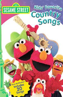 Sesame Street Kids Favorite Country Songs DVD 2007
