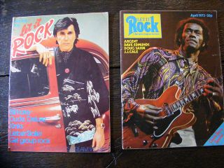 Let It Rock Magazine Lot of Two April 1973 May 1974 Chuck Berry Bryan