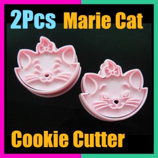 2pcs Cute Disney Stitch Fondant Cake Cookie Biscuit Mold Cutter DIY