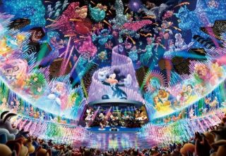  Jigsaw Puzzle D 1000 399 Disney Water Dream Concert 1000 Pieces
