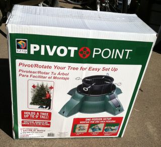 New EZ Up Pivot Point Christmas Tree Stand