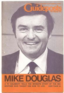 SEPTEMBER 1971 GUIDEPOSTS MIKE DOUGLAS WHEN I NEEDED WATCHING
