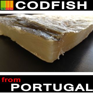 Salted and Dried Cod Fish Bacalhau Salgado Portuguese Exclusive
