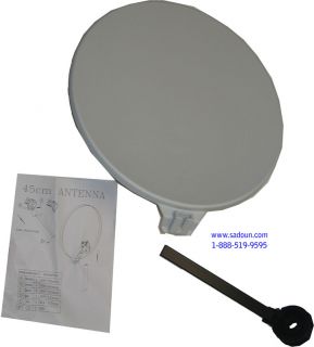 SAP45 Eagle Aspen 20 Portable Antenna Dish Kit New
