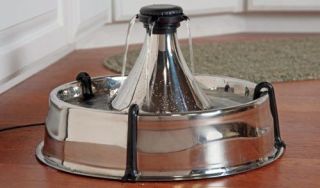 drinkwell 360 stainless steel pet fountain the drinkwell 360 stainless
