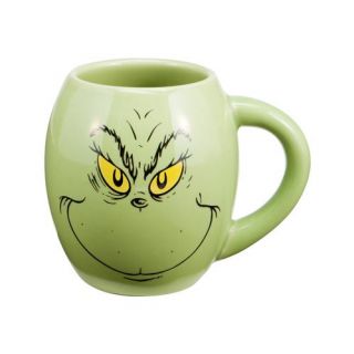 dr seuss the grinch 18 oz ceramic oval mug great for the grinch in