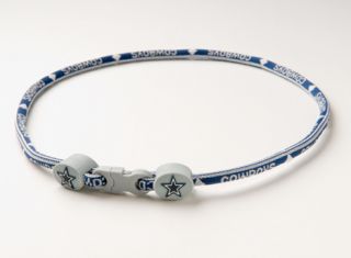 Eagles Wings Dallas Cowboys 18 inch Titanium Necklace