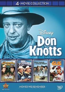DON KNOTTS 4 MOVIE COLLECTION New 4 DVD Disney Gus Hot Lead Apple
