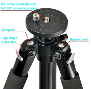 and 3 8 convert screw interface can connect the pro tripod head or
