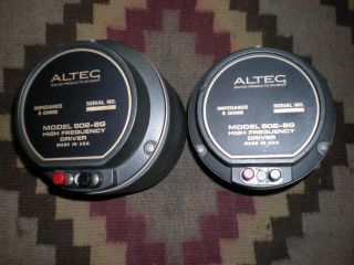 Altec 802 8g Drivers Pair Vintage Audio Theatre Studio
