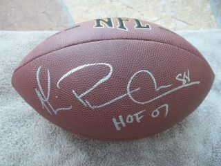 Michael Playmaker Irvin Signed Autographed Football Dallas Cowboys