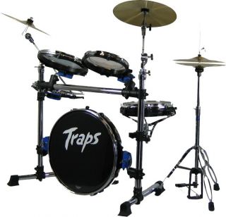 Traps Drums A400 Acoustic Drum Set with B8 Sabian Cymbals Open Box