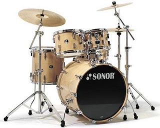 SONOR drums sets 5pc Force 3007 Gloss Maple Stage 2 kit  10,12,14F,22