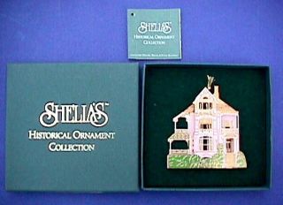 SHELIAS Collectible DRAYTON House 1st ED 1995 Historical ORNAMENT
