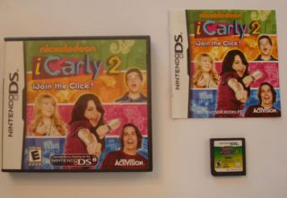 Nintendo DSi XL Color Lot of 6 Games for DS DSi 2 Stylus iCarly 2 Kim