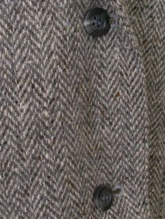 Donegal Hourihan Tweed Jacket Gray Vtg 18 Ireland