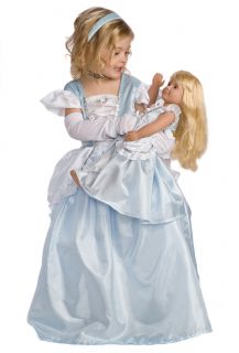 Twin Doll Girl Cinderella Princess Dress Up Costumes