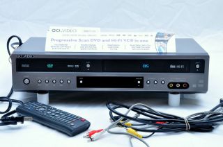  Go Video DV2130 DVD VCR Dual Deck