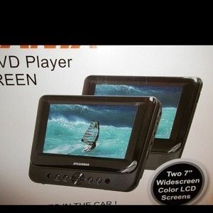 Sylvania SDVD8716D 7 Dual screen Portable DVD Player NEW Unopened