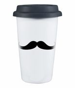 vessel drinkware   mustache reusable coffee cup
