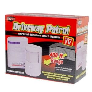 Driveway Patrol Wireless Motion Sensor Detector Alarm Infrared Alert