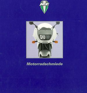 1996 MuZ MotorCycle Brochure SKORPION,Replica,Sport,Tour,RED STAR