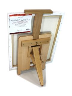 Portable Beechwood Table Easel, Long Reach, Extraordinarily Well Made