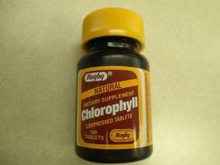 Chlorophyll Tablets 100ct for Internal Body Odor