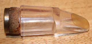 Italian GG Glass Crystal Bass Clarinet Mouthpiece