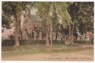 Postcard The Osborne House in East Hampton, Long Island, New York