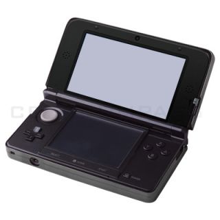 Black Aluminium Hard Shell Case Skin Cover for Nintendo 3DS XL Ll