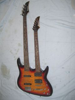 Double Neck Guitar and Bass Guitar 4 and 6 String